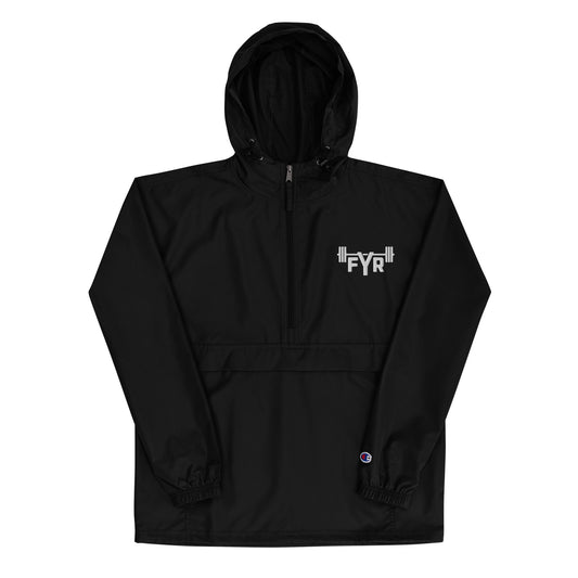 FYR Embroidered Champion Solid Packable Jacket