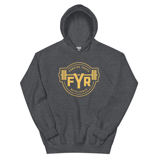 FYR Dark Heather Unisex Hoodie