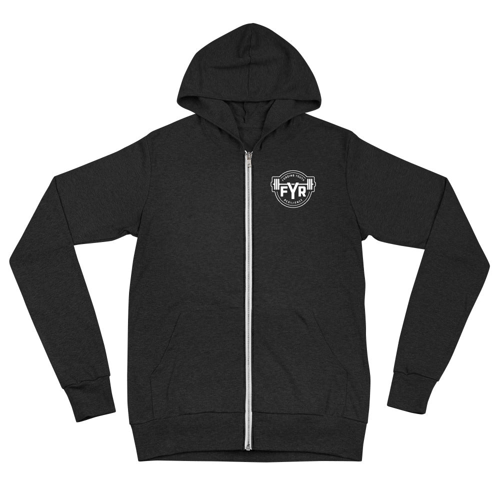 FYR Unisex Lightweight Zip Hoodie