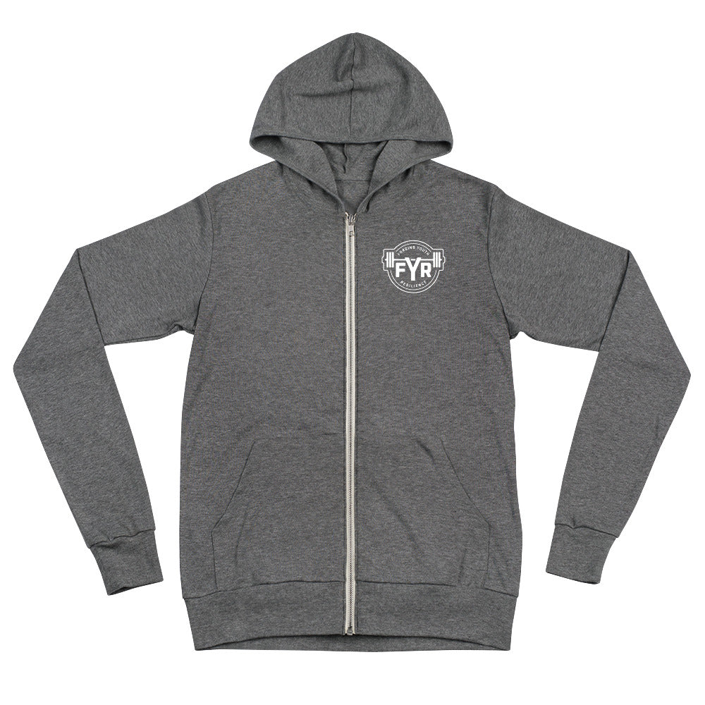 FYR Unisex Lightweight Zip Hoodie