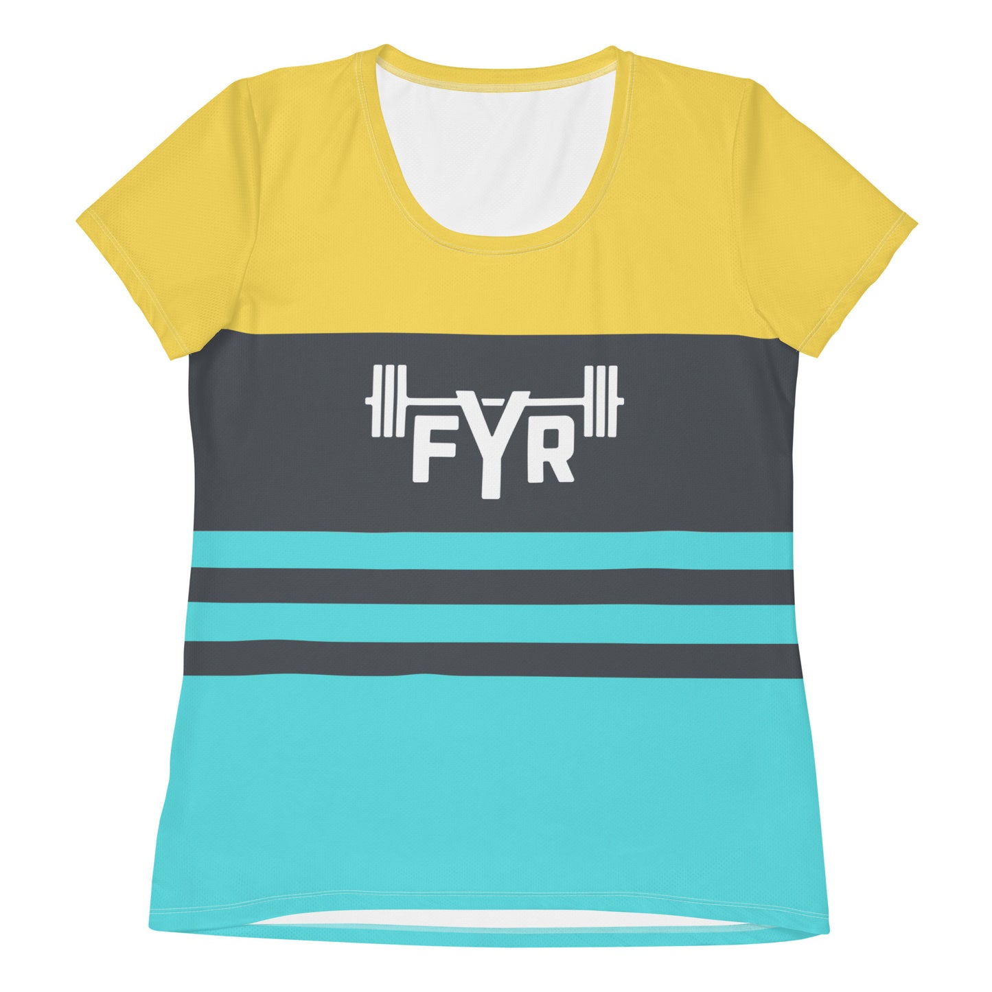 Women's Team FYR Athletic Tee Stripes