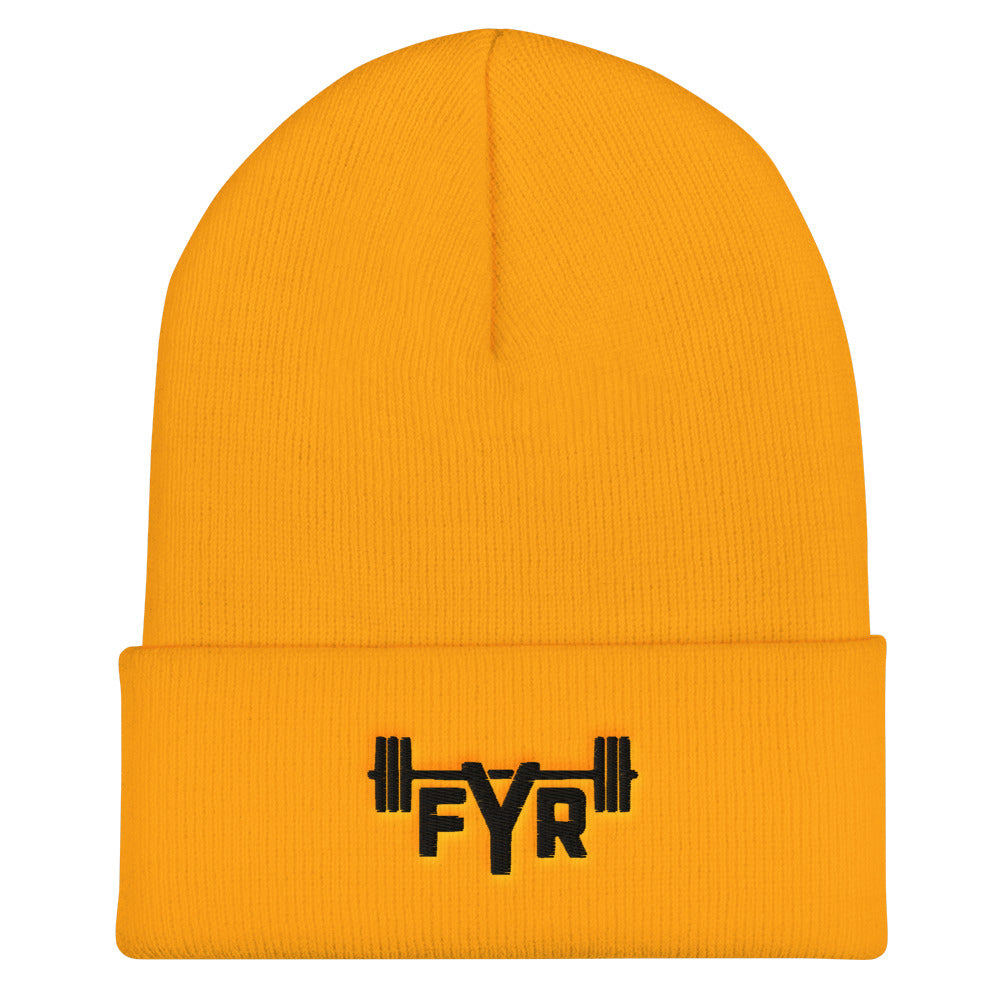 FYR Yellow Beanie