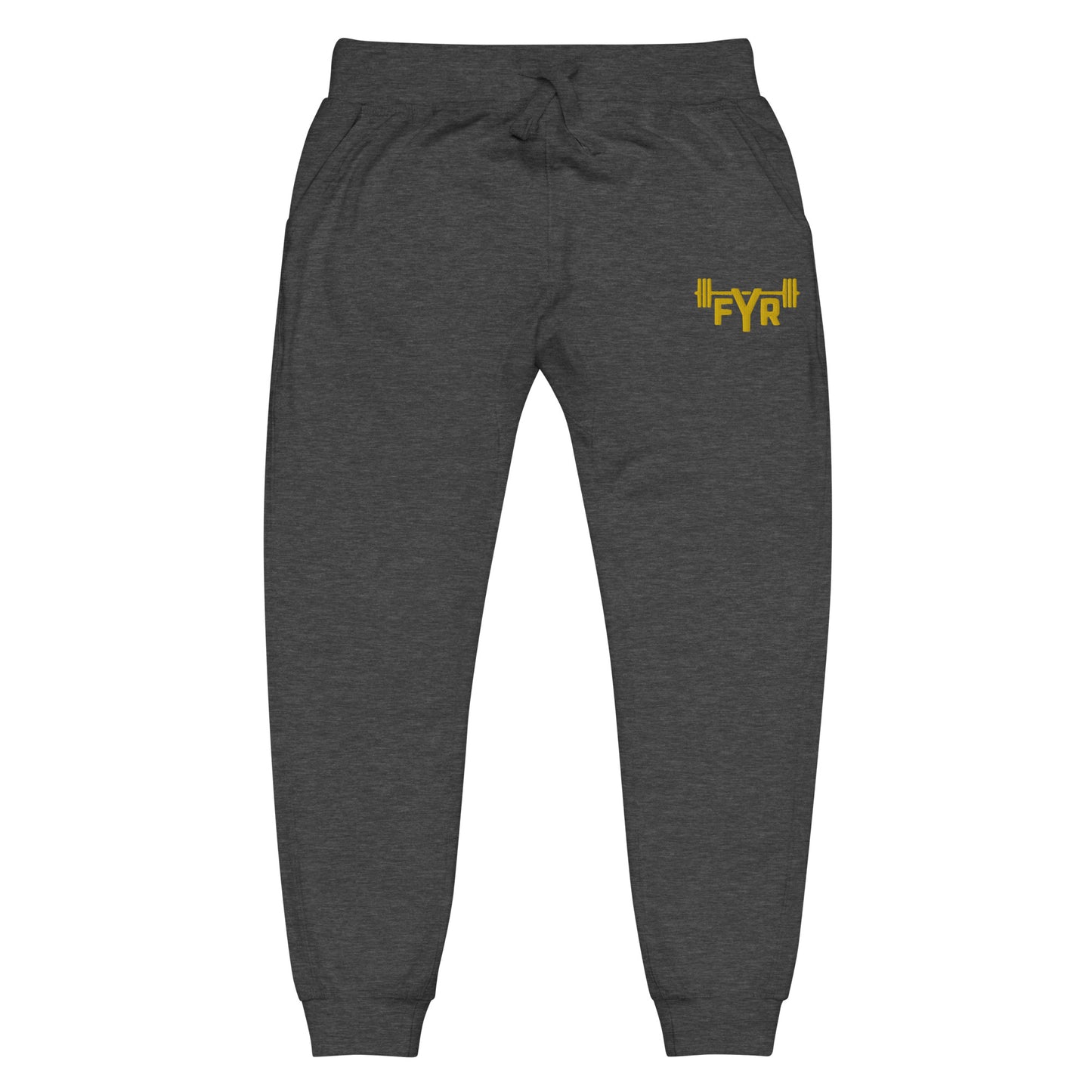 FYR Unisex Charcoal Fleece Sweatpants